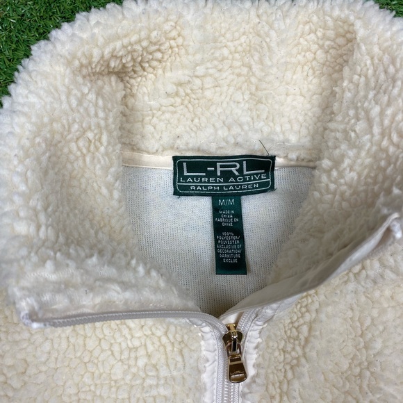 Worn Ralph Lauren fleece women’s size medium - Picture 2 of 4